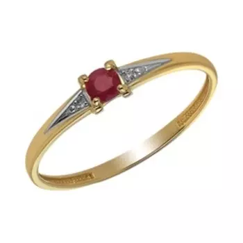 Золотое кольцо 585 пробы