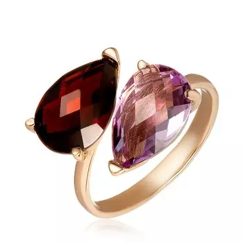 Золотое кольцо с самоцветами