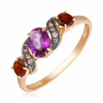 Золотое кольцо с самоцветами