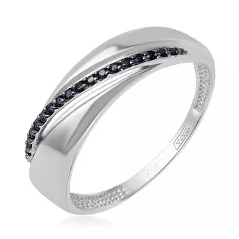 Золотое кольцо с сапфирами