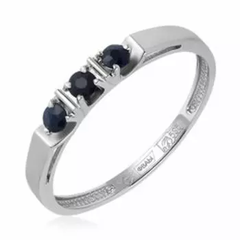 Золотое кольцо с сапфирами