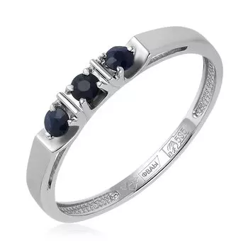 Золотое кольцо с сапфирами