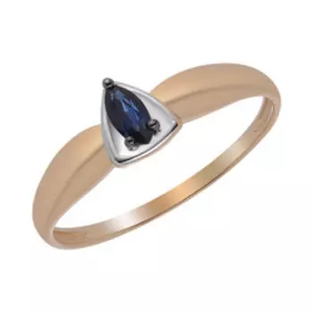 Золотое кольцо с сапфиром