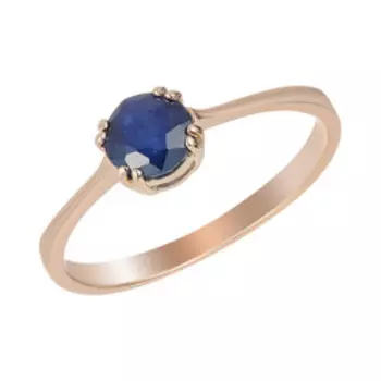 Золотое кольцо с сапфиром