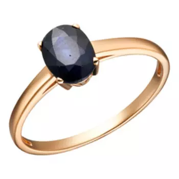 Золотое кольцо с сапфиром