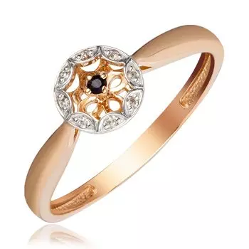 Золотое кольцо с сапфиром