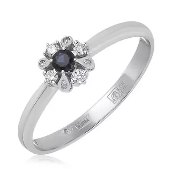 Золотое кольцо с сапфиром