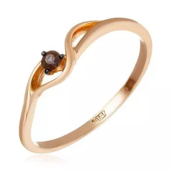 Золотое кольцо с сапфиром