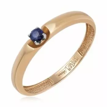 Золотое кольцо с сапфиром