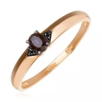 Золотое кольцо с сапфиром