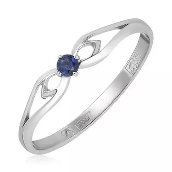 Золотое кольцо с сапфиром