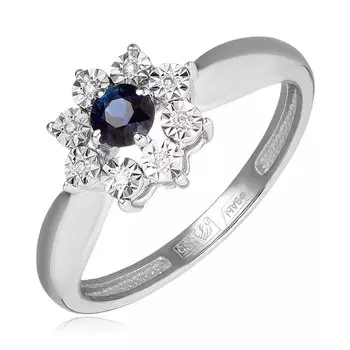 Золотое кольцо с сапфиром