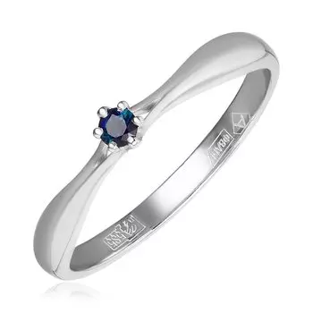 Золотое кольцо с сапфиром