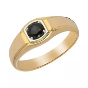 Золотое кольцо с сапфиром
