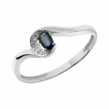 Золотое кольцо с сапфиром