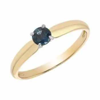 Золотое кольцо с сапфиром
