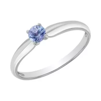 Золотое кольцо с танзанитом