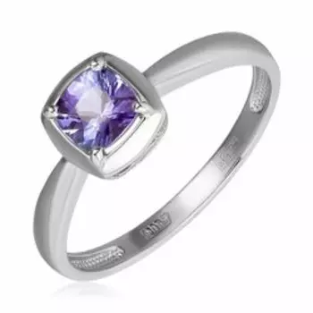 Золотое кольцо с танзанитом