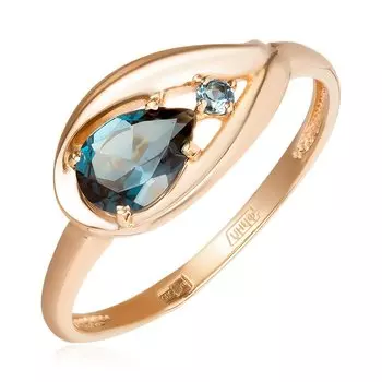 Золотое кольцо с топазами лондон