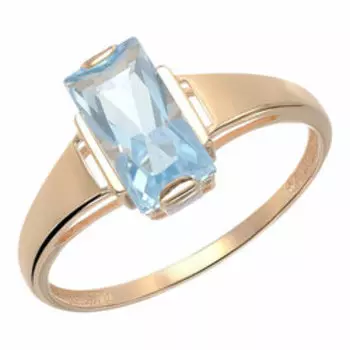 Золотое кольцо с топазом