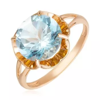 Золотое кольцо с топазом