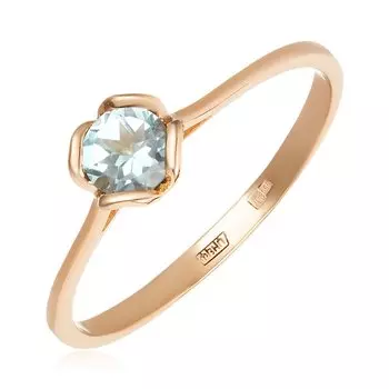 Золотое кольцо с топазом