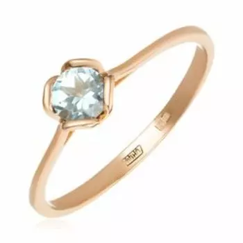 Золотое кольцо с топазом Sky