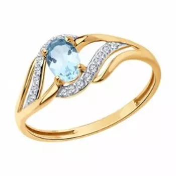 Золотое кольцо 585 пробы