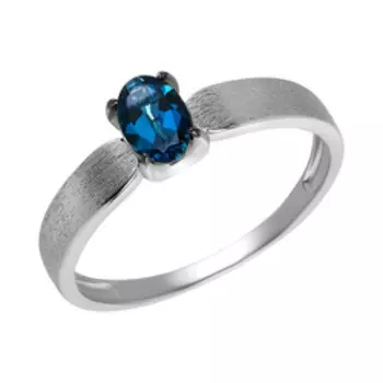 Золотое кольцо с топазом Лондон