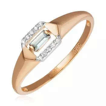 Золотое кольцо с топазом лондон