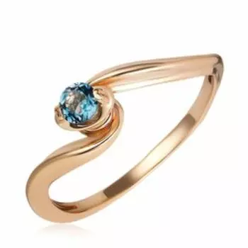 Золотое кольцо с топазом лондон
