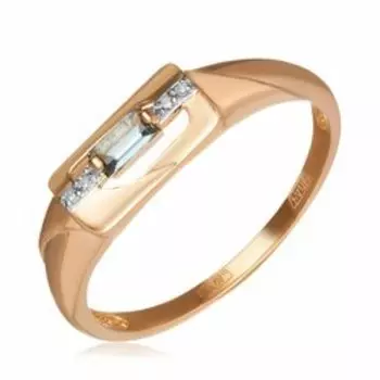 Золотое кольцо с топазом лондон