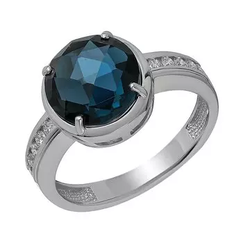 Золотое кольцо с топазом лондон