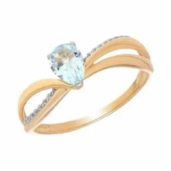 Золотое кольцо 585 пробы