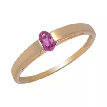 Золотое кольцо с турмалином