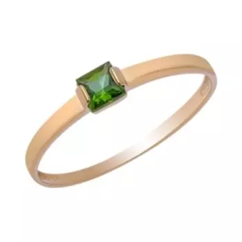 Золотое кольцо с турмалином