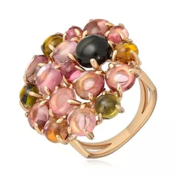 Золотое кольцо с турмалином