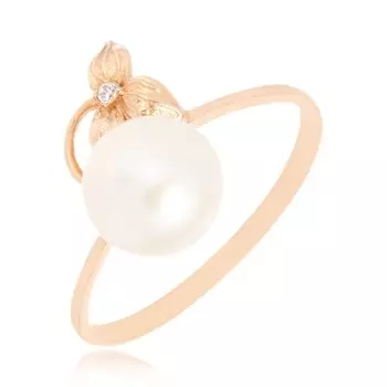 Золотое кольцо с жемчугом