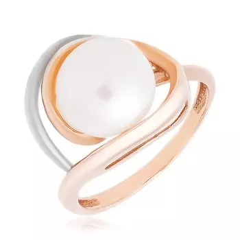 Золотое кольцо с жемчугом