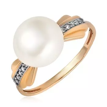 Золотое кольцо с жемчугом