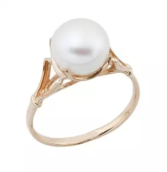 Золотое кольцо с жемчугом