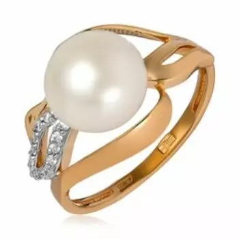 Золотое кольцо с жемчугом