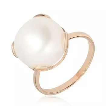 Золотое кольцо с жемчугом