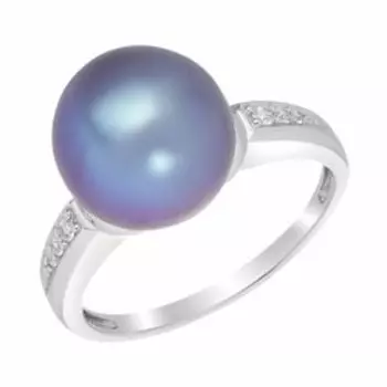 Золотое кольцо с жемчугом Акойа