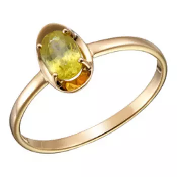 Золотое кольцо со сфеном