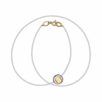 Золотое колье на леске