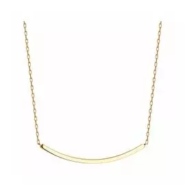 Золотое колье плетение "Якорное"