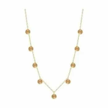 Золотое колье с алмазной гранью