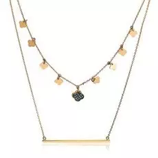 Золотое колье с голубыми бриллиантами