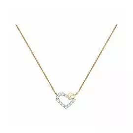 Золотое колье с топазами